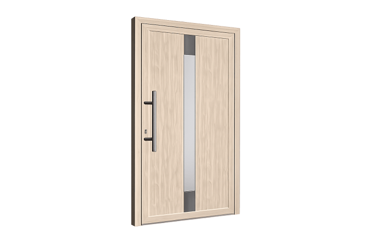 Custom PVC and aluminum door system by Alteza24