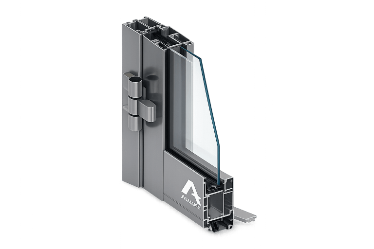 MB-45 aluminum door profile