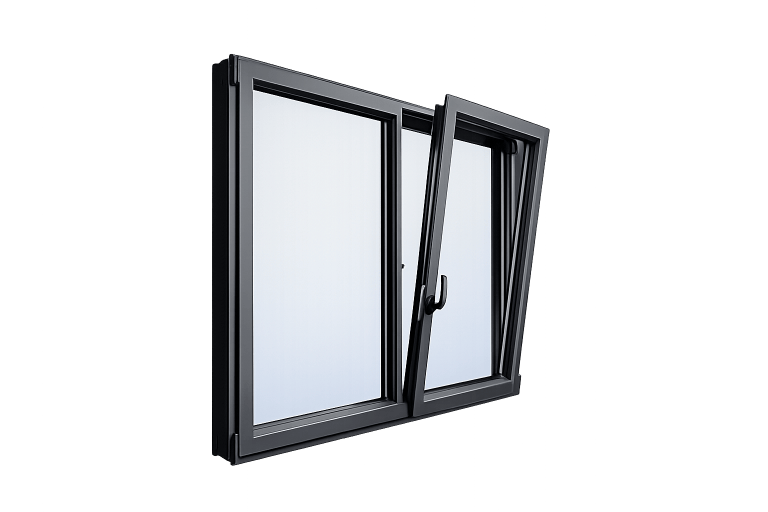 Custom PVC and aluminum window system by Alteza24